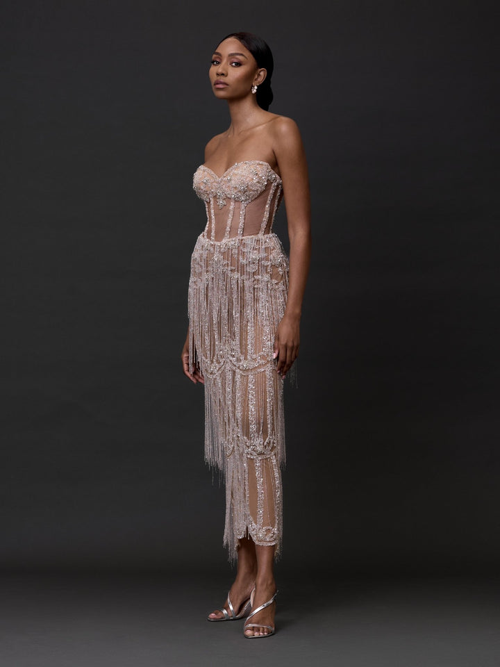Renaissance Maxi Mesh Dress | Anitabel. ANITABEL Renaissance Maxi Mesh Dress | Anitabel. ANITABEL